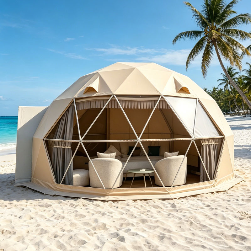 Outdoor Camping Dome - Luxury Glamping Dome House Geodesic Tent