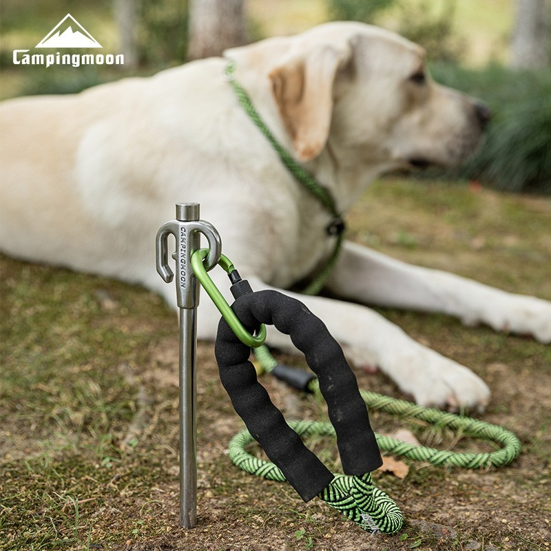 Outdoor Camping Dog Fence - CAMPINGMOON K45 Bold 420 Stainless Steel