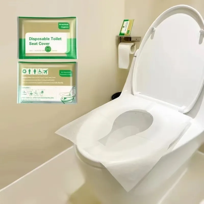 Portable Camp Toilet - 1-10 Disposable Flushing Dissolve Toilet Seat