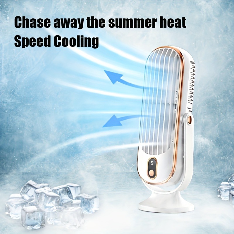 Outdoor Camping Fans - Portable Stylish Cooling Fan, Dual Motor