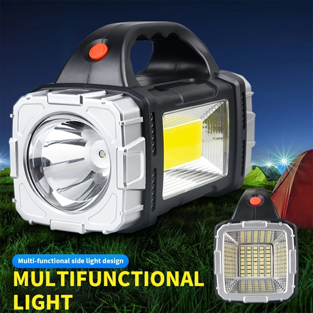 Camping Lantern - Portable Powerful USB Rechargeable Flashlight Solar
