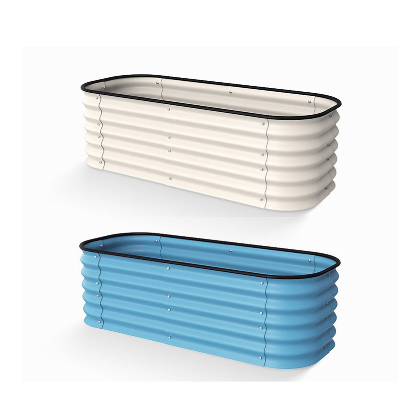 Outdoor Camping Box - Garden Vegetable Bed Metal Planting Bed