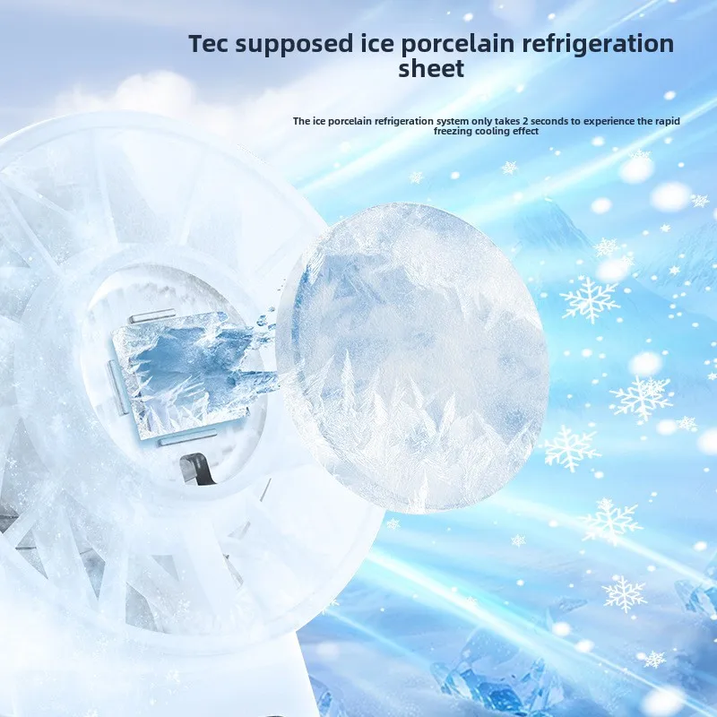 Ice compress high-speed coolin - Outdoor Camping Fans ulasan dan harga