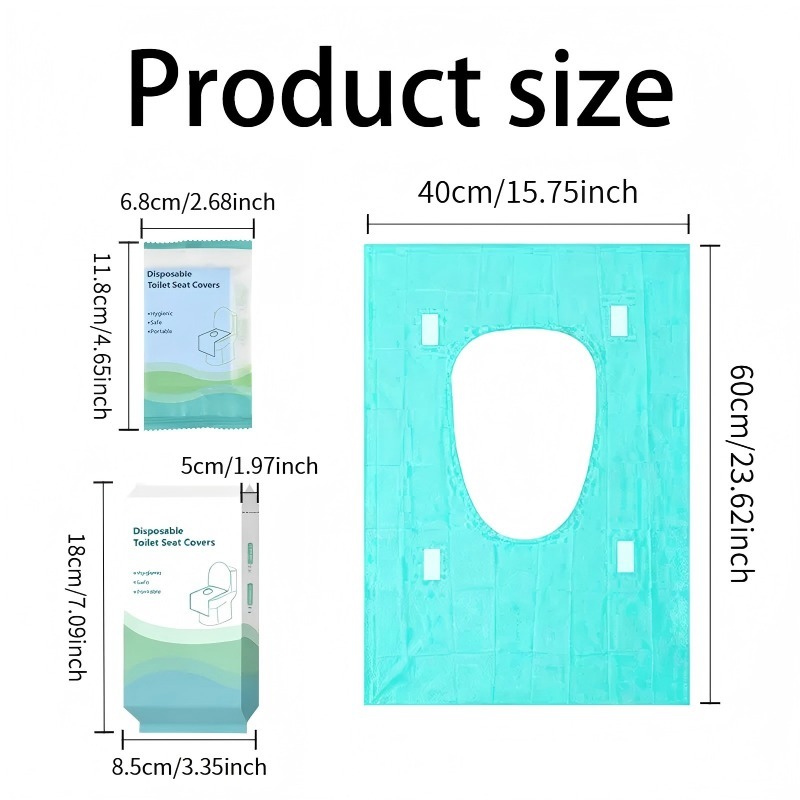 10/20pcs Portable DisposableTo - Portable Camp Toilet ulasan dan harga