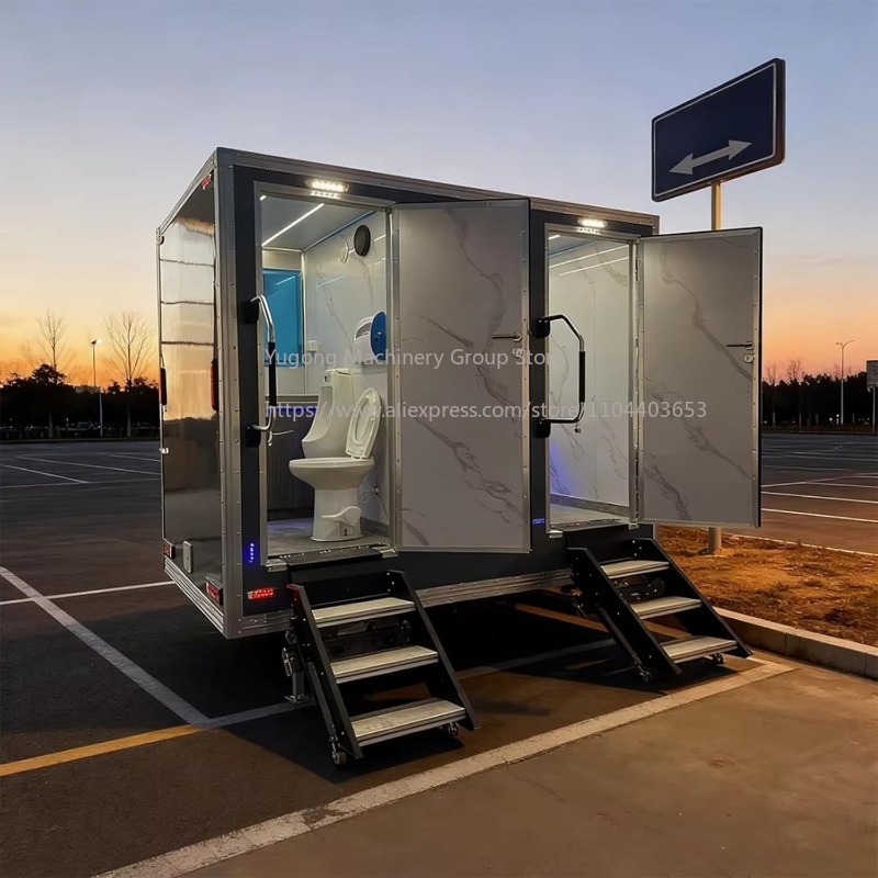 Portable Restroom Trailer Luxu - Portable Camp Toilet ulasan dan harga