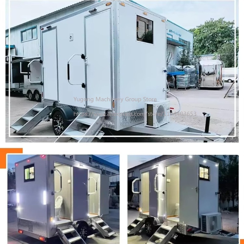 Portable Restroom Trailer Luxu - Portable Camp Toilet ulasan dan harga