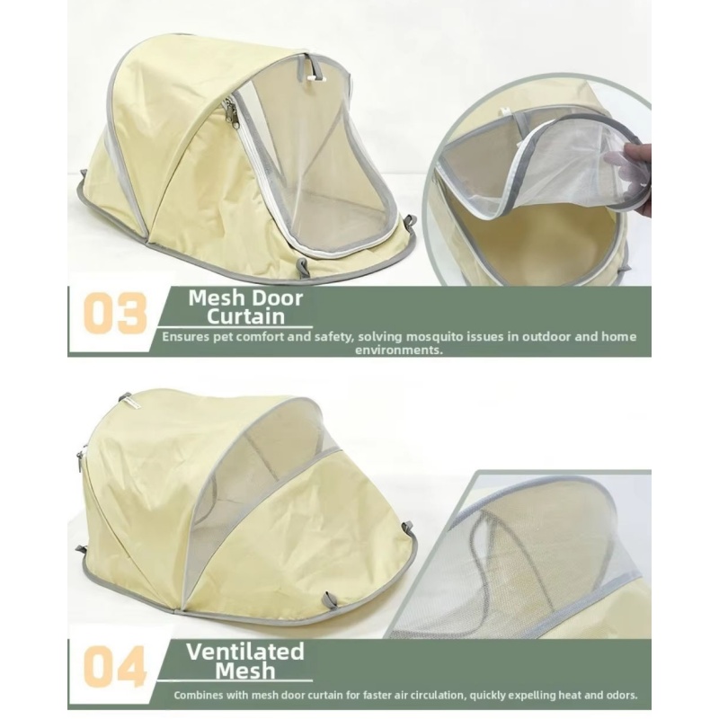 Portable Pop Up Dog Tent Sun P - Outdoor Camping Dog Fence ulasan dan harga