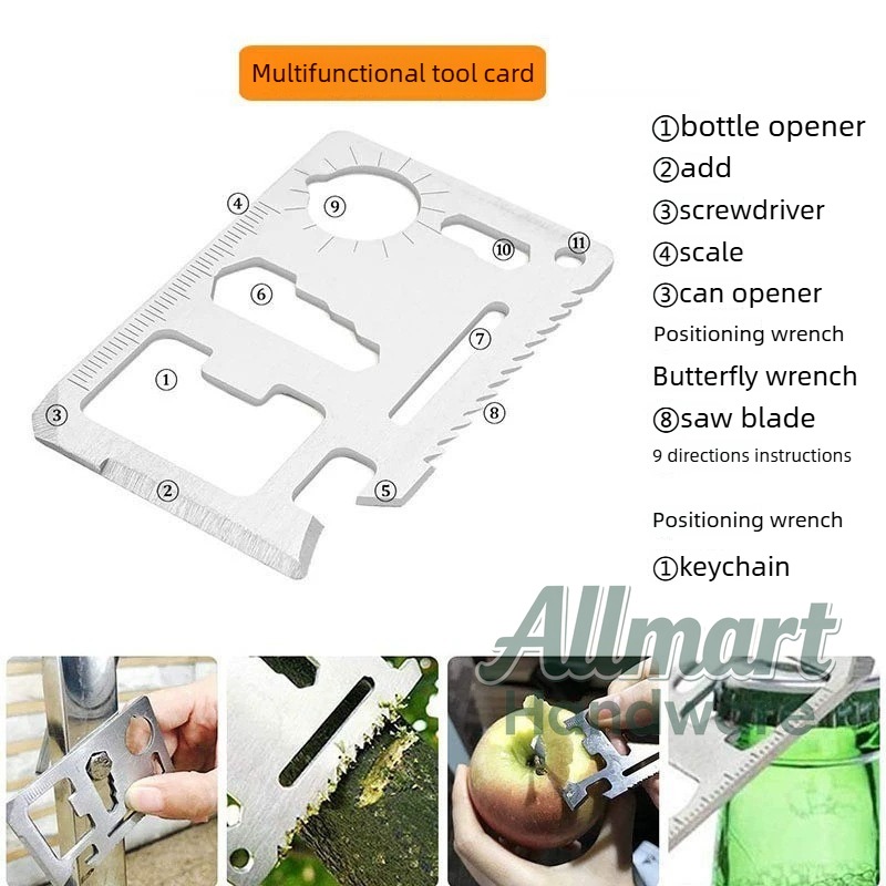 Multi functional portable EDC  - Outdoor Camping Box ulasan dan harga