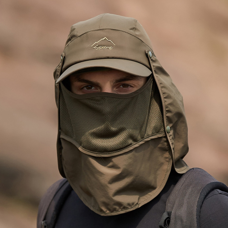 Multifunction Foldable Quick D - Camping Outdoor Quick Drying Sun Neck Protection Cap Hat ulasan dan harga