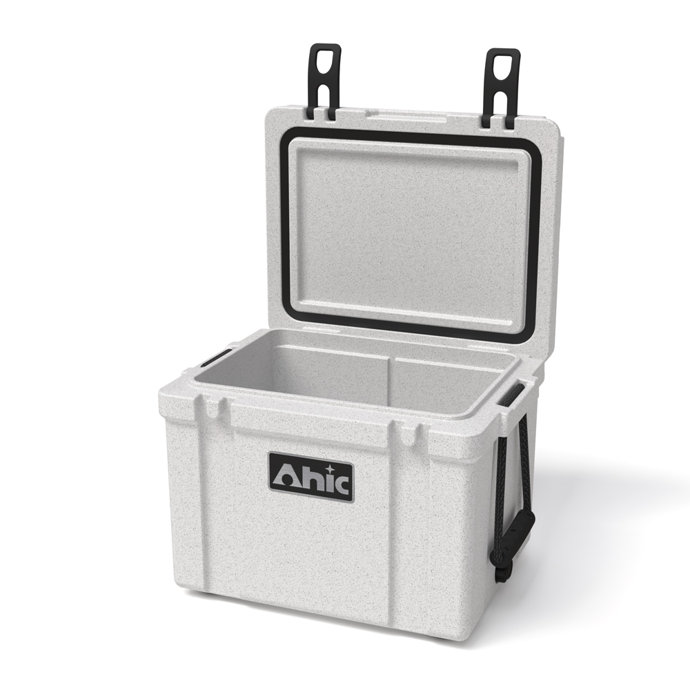 25L Fishing Cooler Marble Whit - Outdoor Camping Box ulasan dan harga
