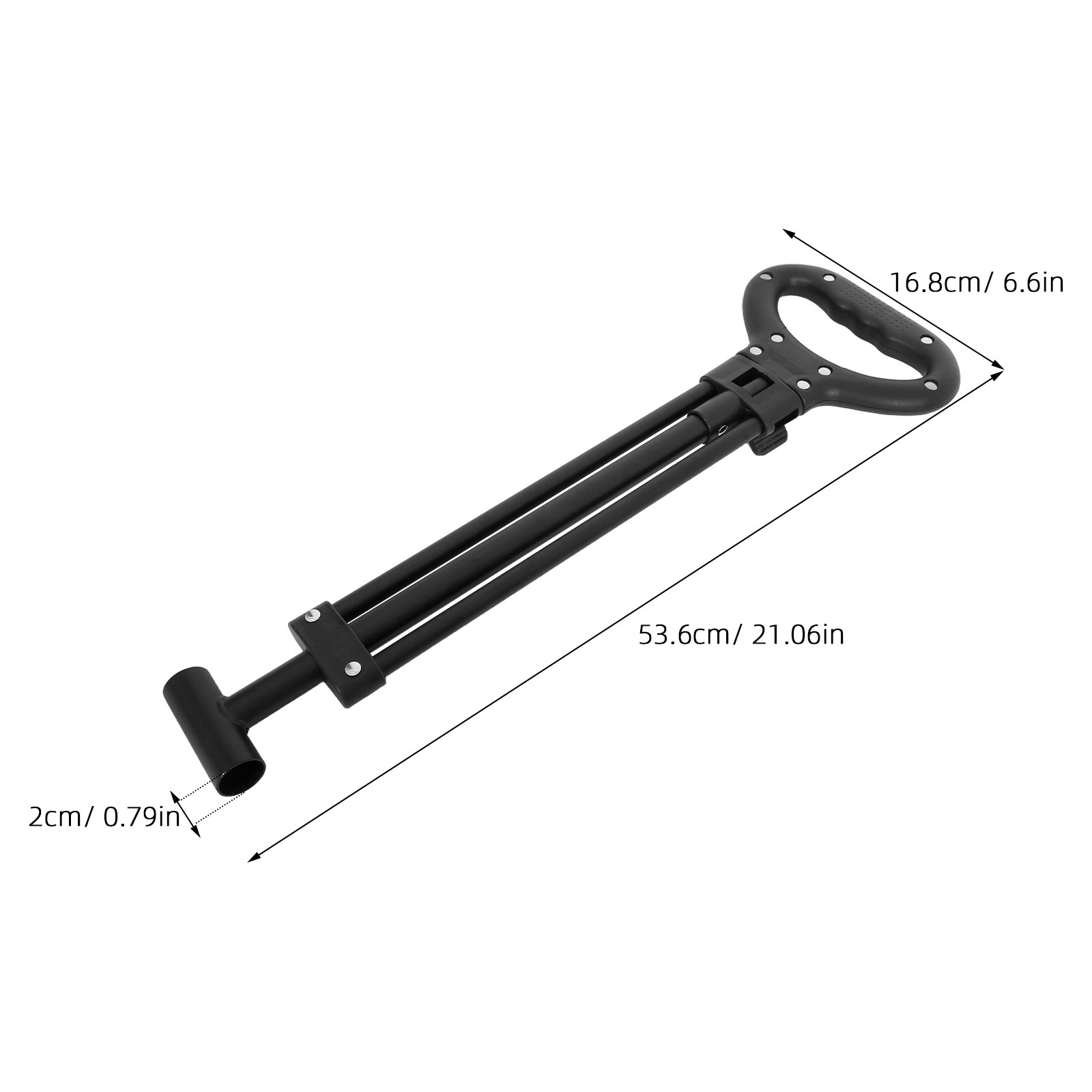 1Set Folding Wagon Push Handle - Outdoor Camping Trolley ulasan dan harga