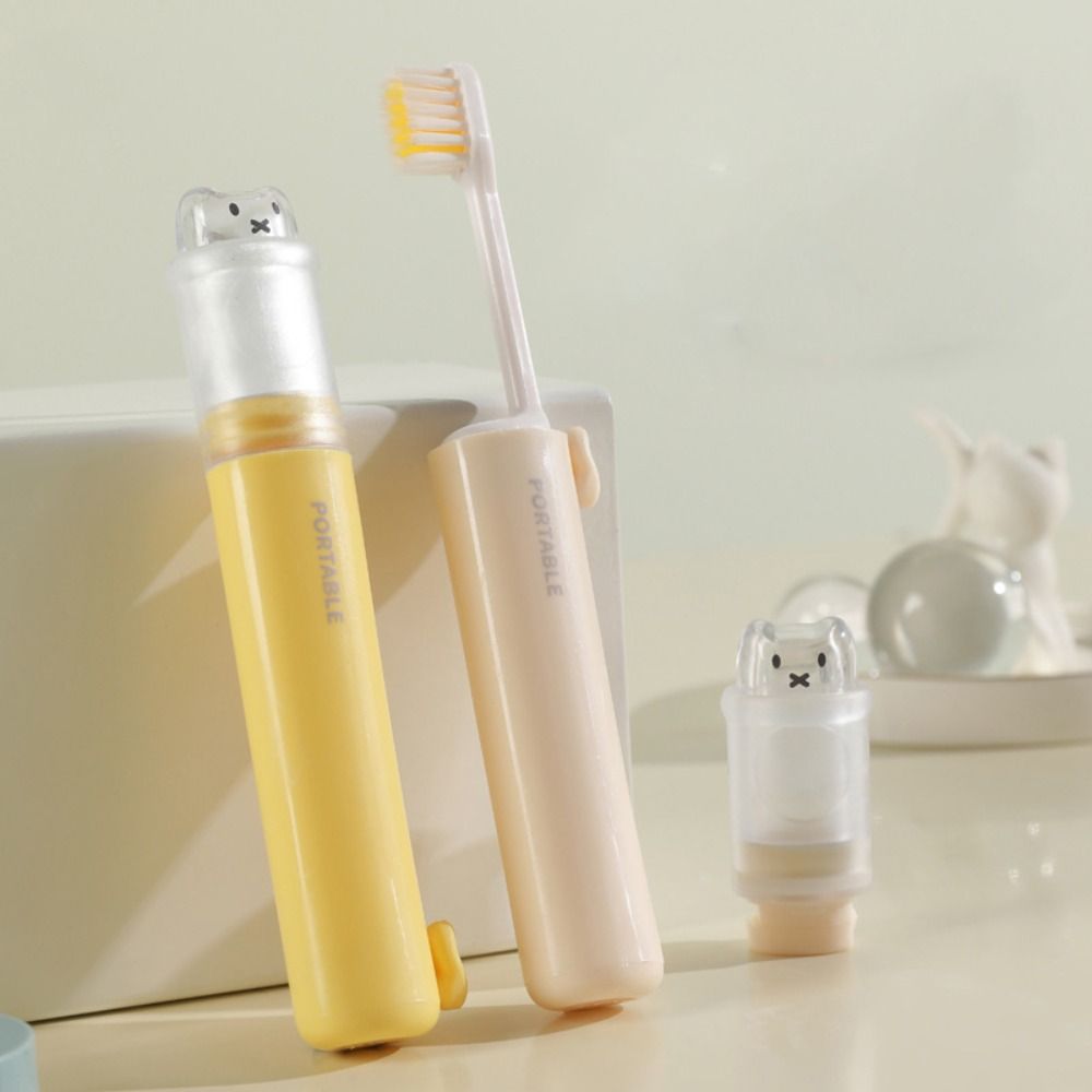 Creative 2-IN-1 Travel Toothbr - Travel Outdoor Camping Youtube ulasan dan harga