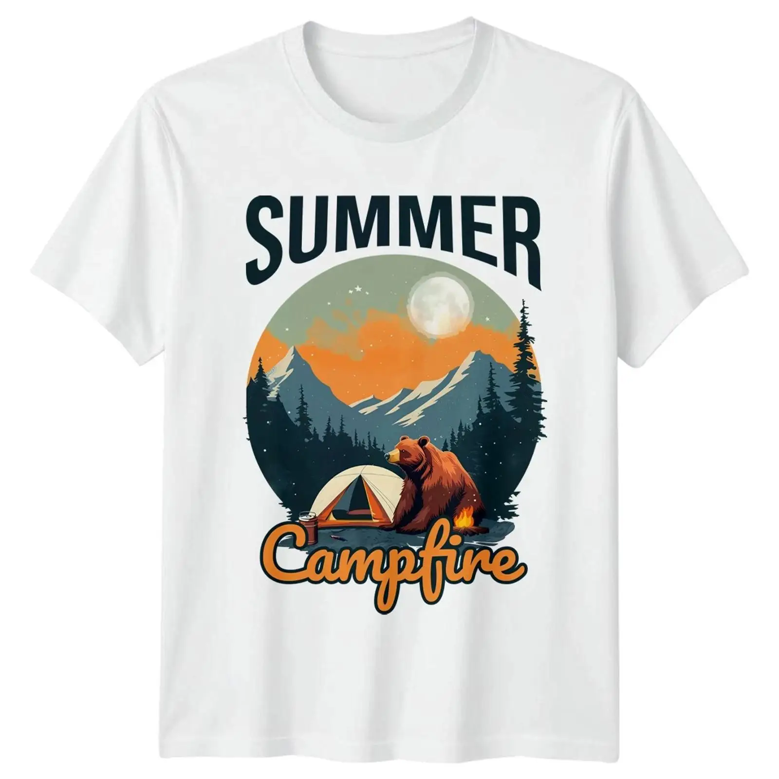 Sommer Lagerfeuer T Shirt Camp - Outdoor Und Camping ulasan dan harga