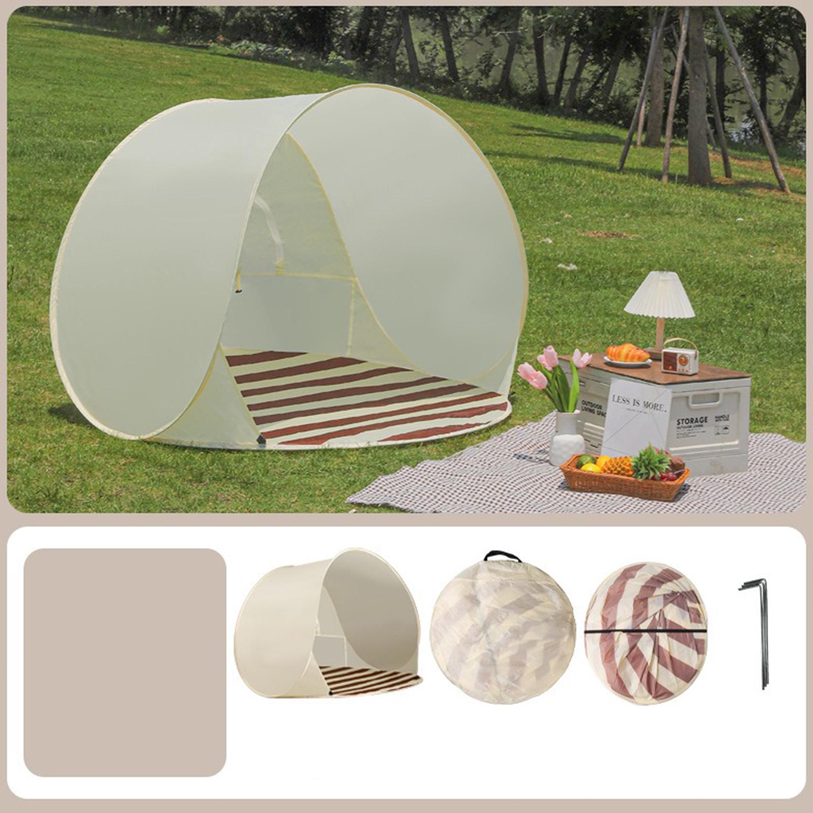 Portable Quick-opening Beach T - Outdoor Camping Dome ulasan dan harga