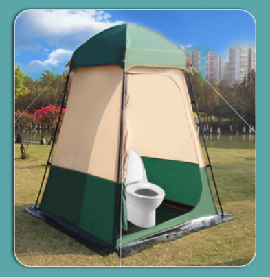 Large Size Oxford Fabric Four- - Portable Camp Toilet ulasan dan harga