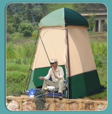 Large Size Oxford Fabric Four- - Portable Camp Toilet ulasan dan harga