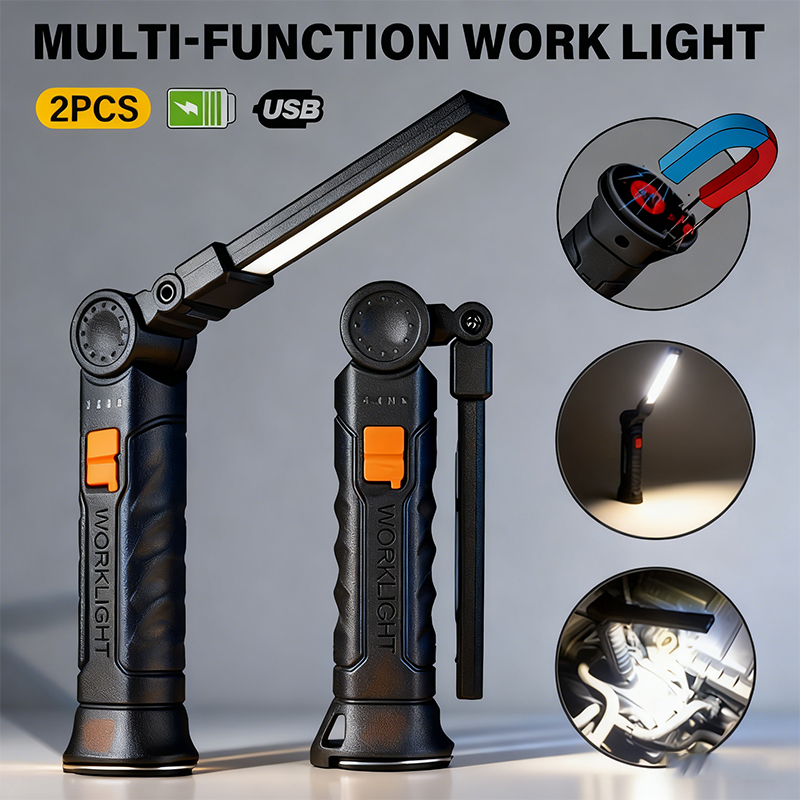 Portable COB LED Flashlight US - Camping Lantern ulasan dan harga