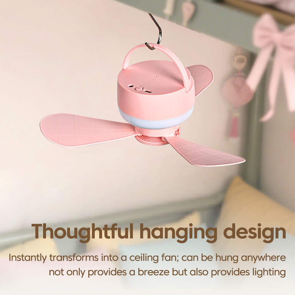 Portable With Remote Controlle - Outdoor Camping Fans ulasan dan harga