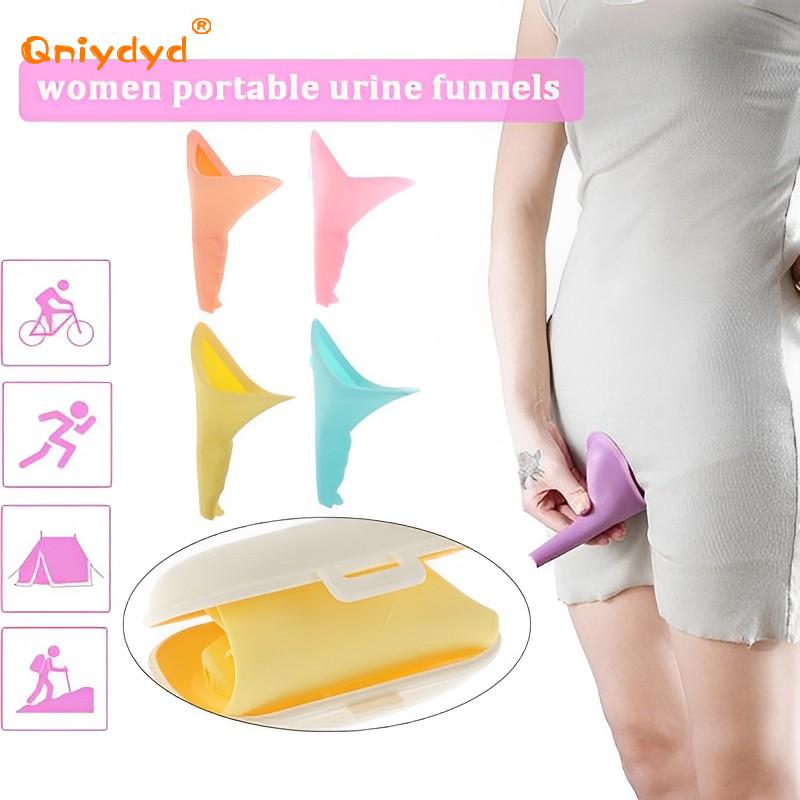 Silicone Women Urinal Outdoor  - Portable Camp Toilet ulasan dan harga