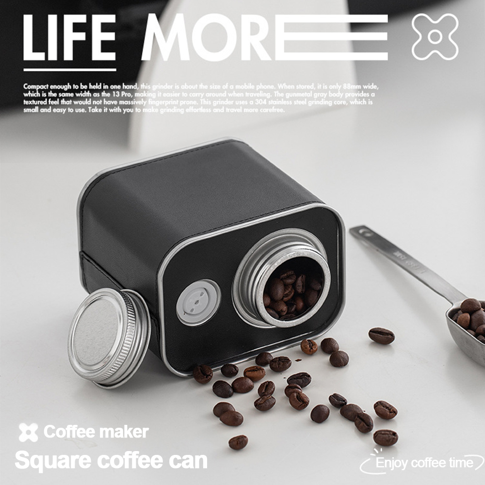 Coffee Bean Airtight Cans Outd - Outdoor Camping Box ulasan dan harga