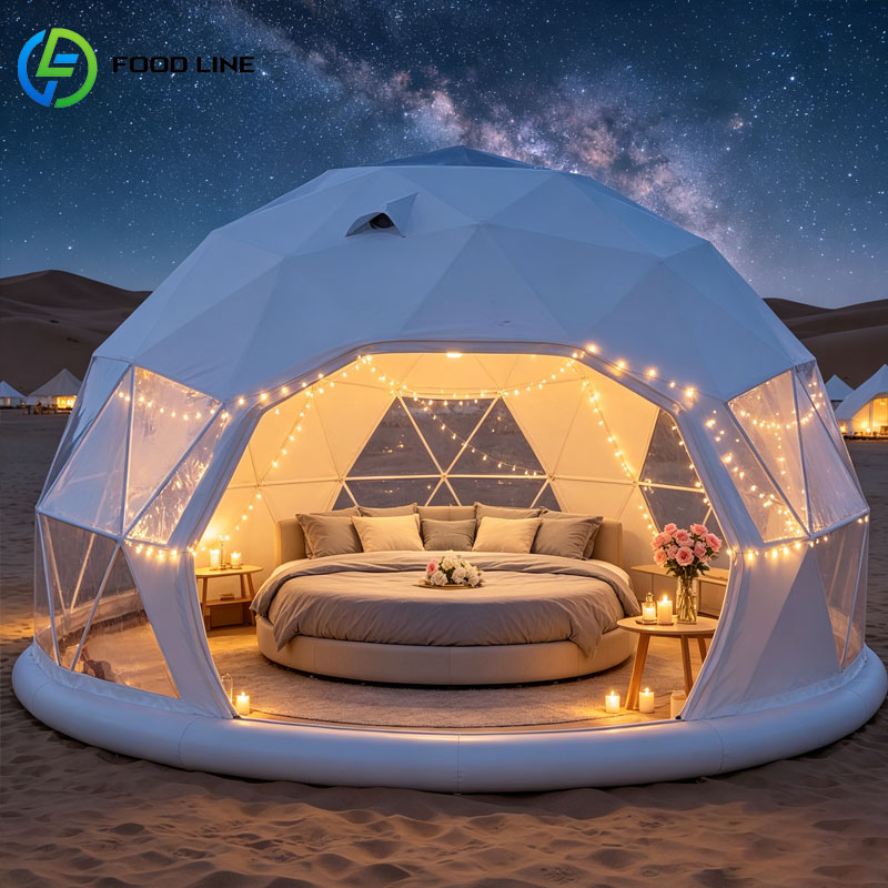 Prefabricated Glamping House G - Outdoor Camping Dome ulasan dan harga