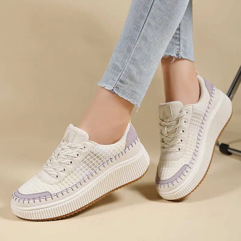 Brown Shoes Woman Flats Autumn - Outdoor Camping Light Ideas ulasan dan harga