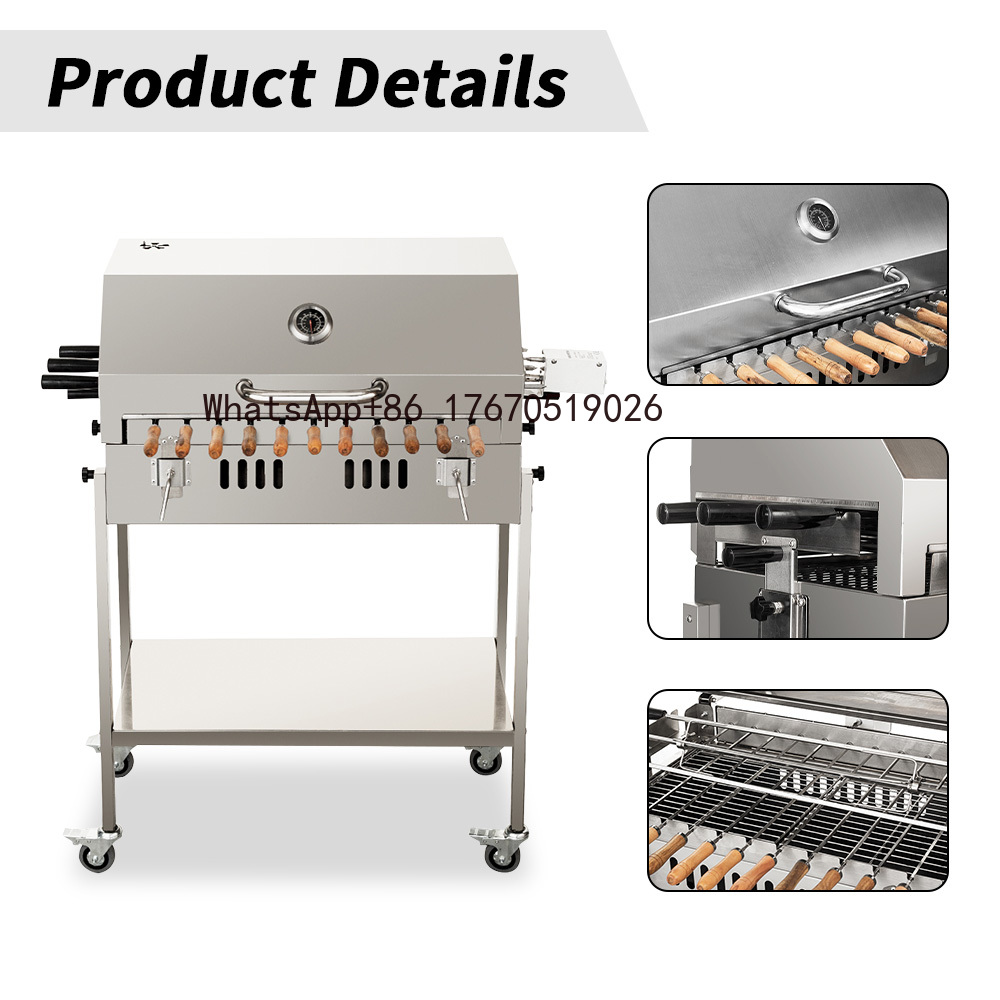 Modern Outdoor Large Charcoal  - Outdoor Camping Trolley ulasan dan harga