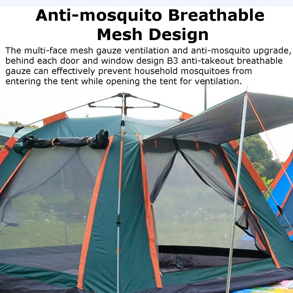 Goture Waterproof Automatic Te - Outdoor Camping Dome ulasan dan harga