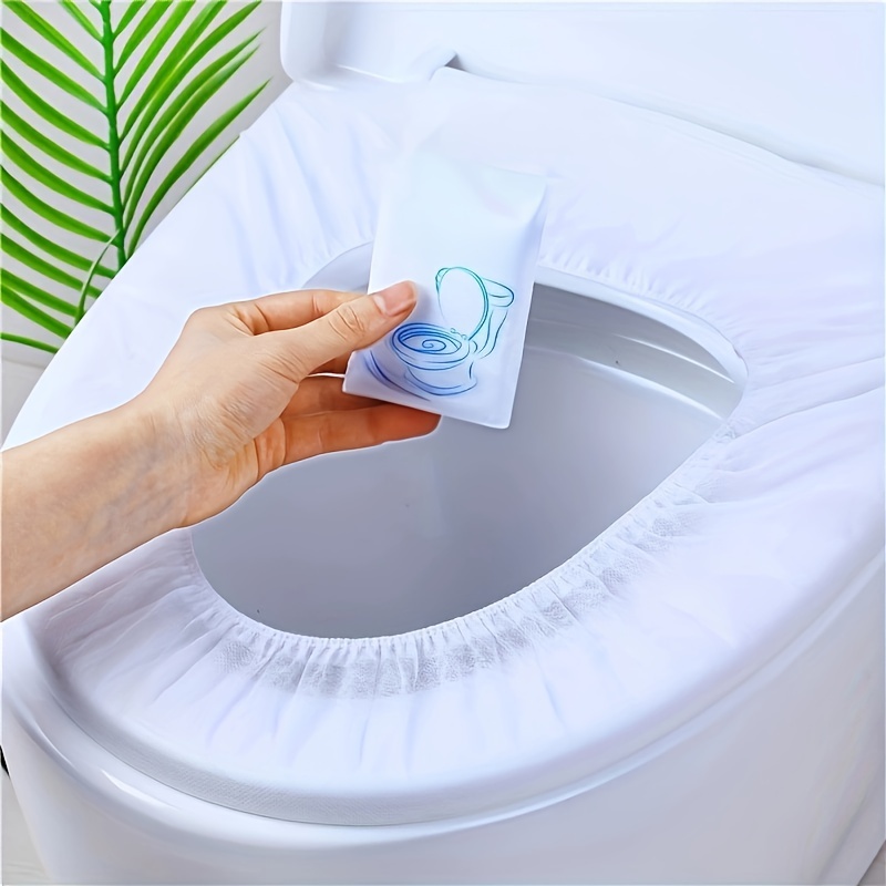 10-30pcs Toilet Seat Cover Mat - Portable Camp Toilet ulasan dan harga