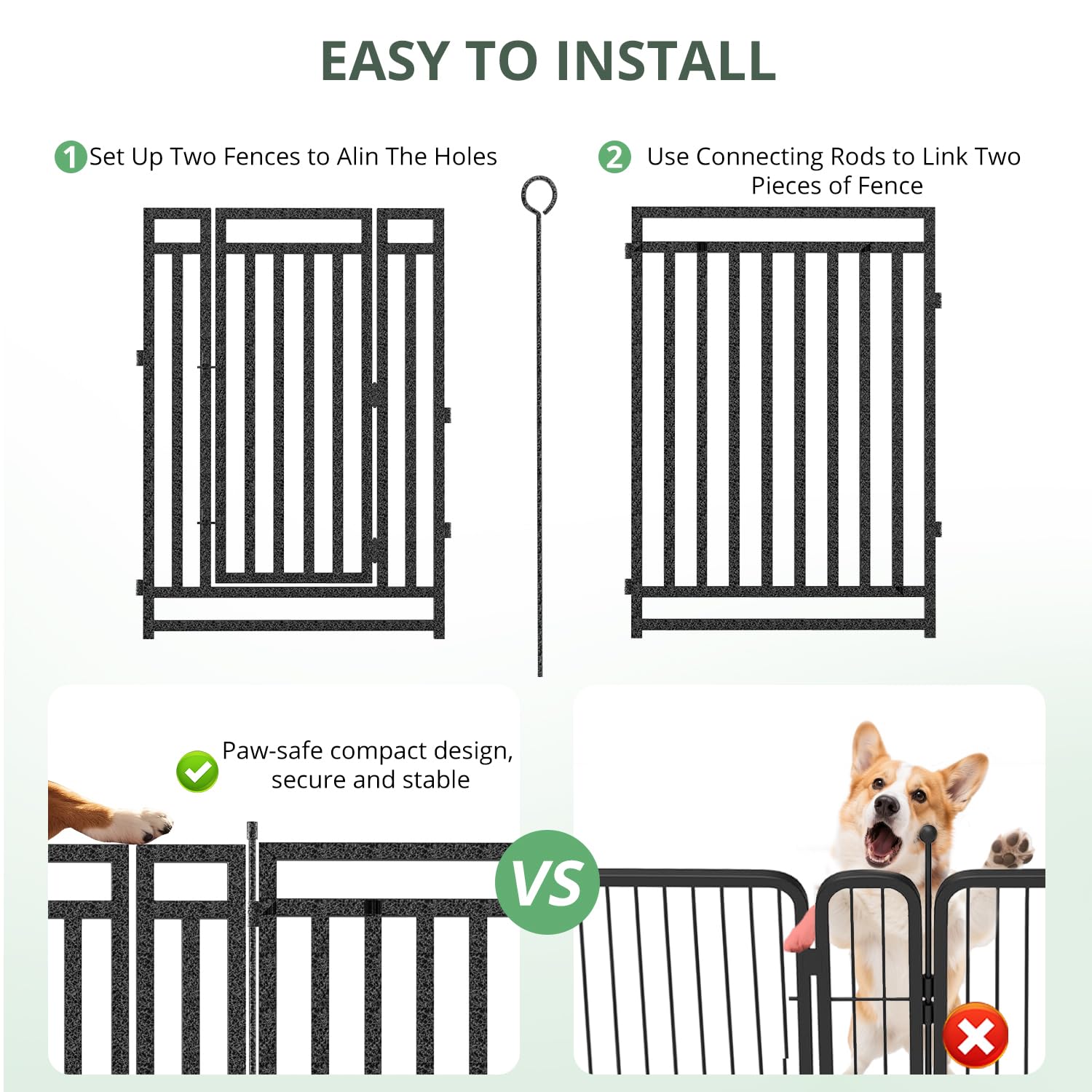 Thickened Outdoor Dog Fence 40 - Outdoor Camping Dog Fence ulasan dan harga