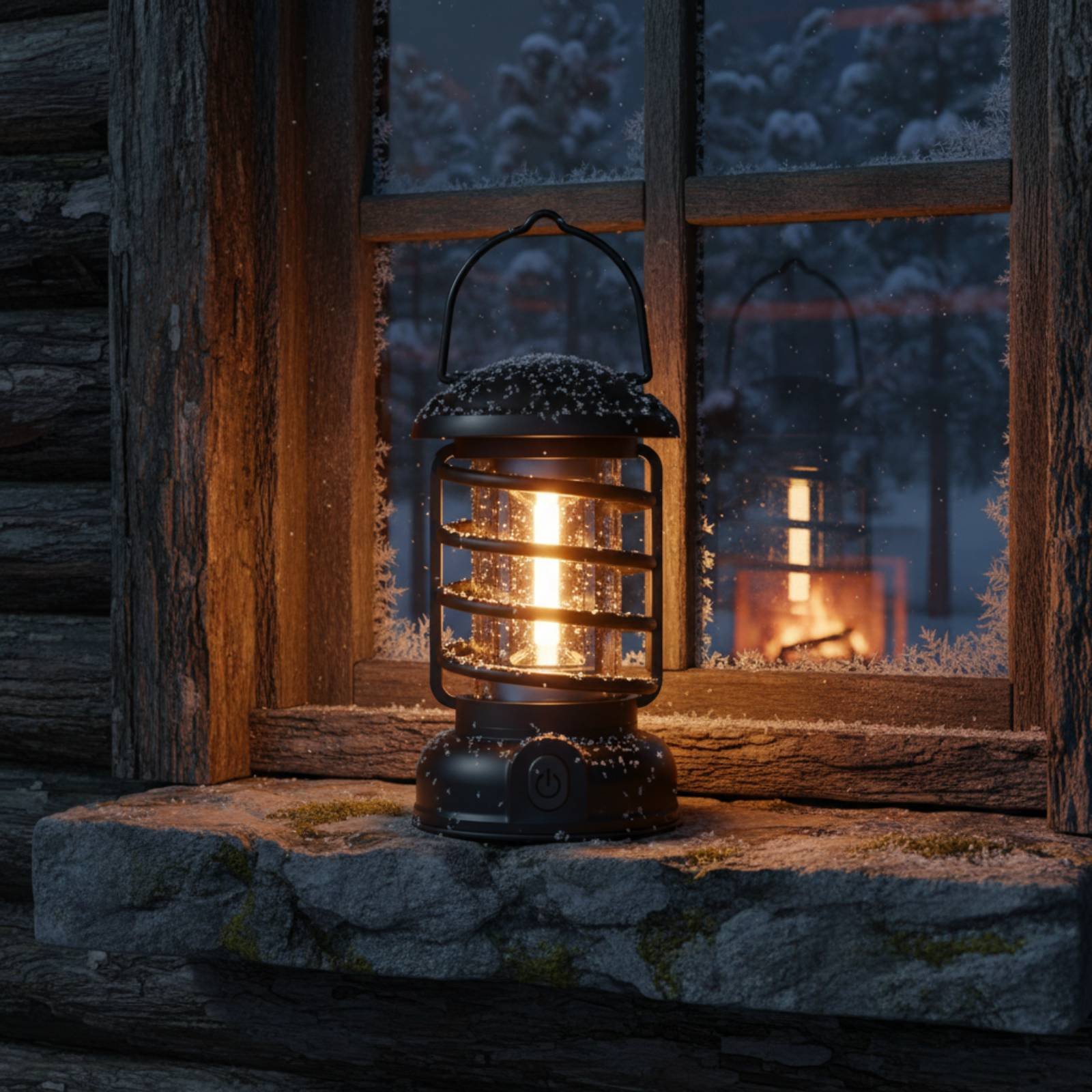 Retro Camping Lantern Two-Way  - Camping Lantern ulasan dan harga