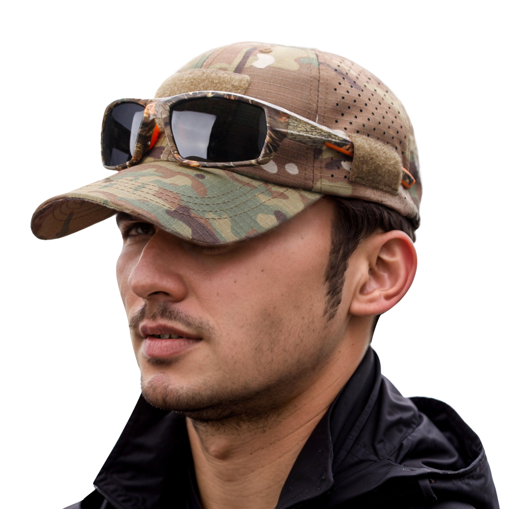 Breathable Camouflage Baseball - Zd Outdoor Camping ulasan dan harga