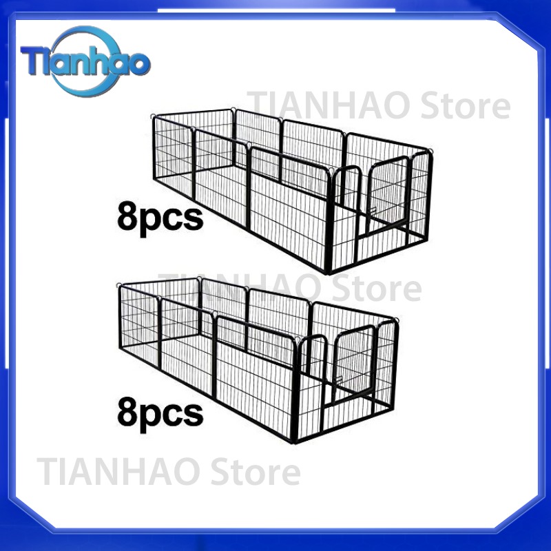 Pet Playpen Fence for Dogs Ind - Outdoor Camping Dog Fence ulasan dan harga