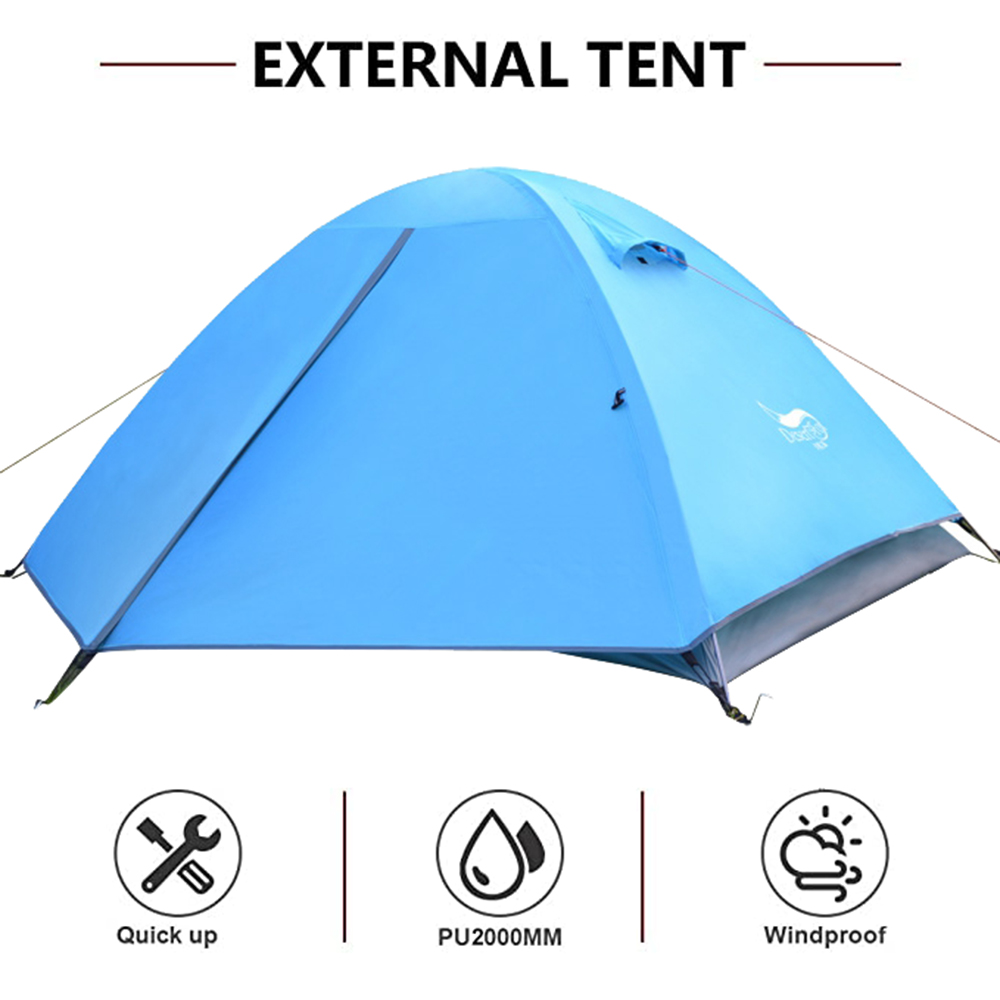 Desert&Fox 2 Person Tent Light - Outdoor Camping Dome ulasan dan harga