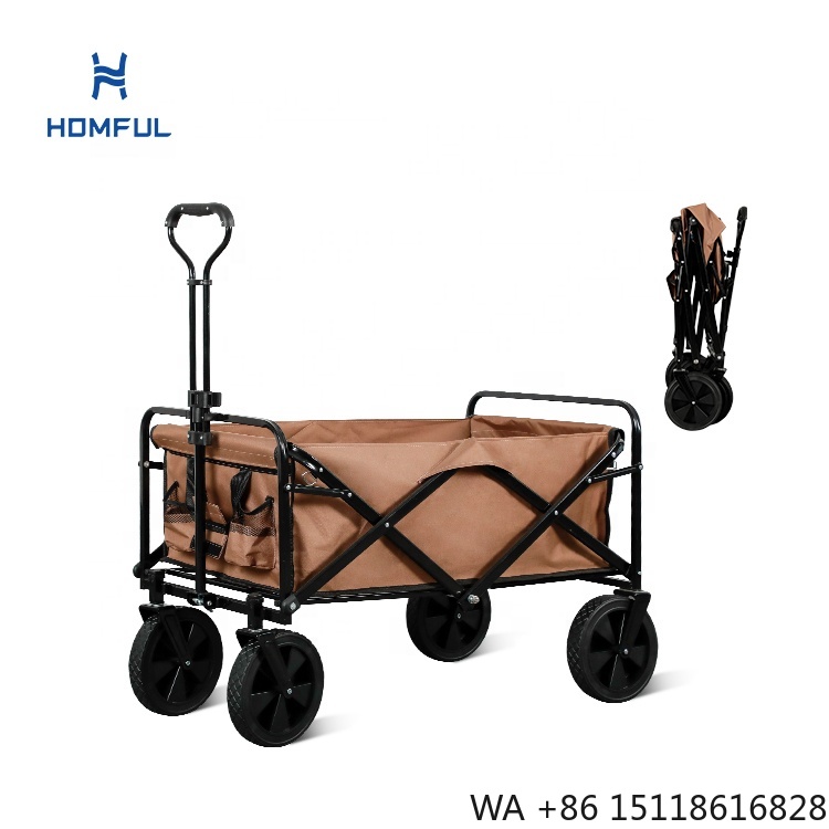 HOMFUL Fishing Bollerwagen Col - Outdoor Camping Trolley ulasan dan harga