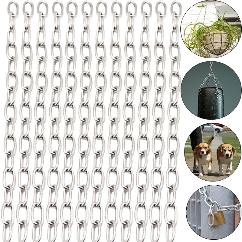 Stainless Steel Chains Sling L - Outdoor Camping Dog Fence ulasan dan harga