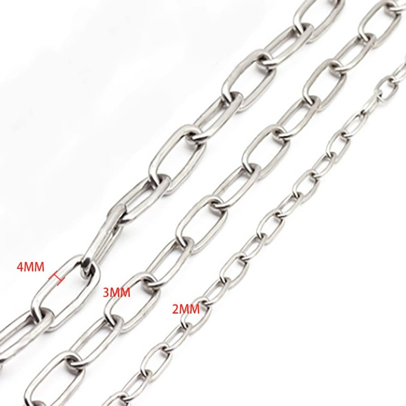 Stainless Steel Chains Sling L - Outdoor Camping Dog Fence ulasan dan harga