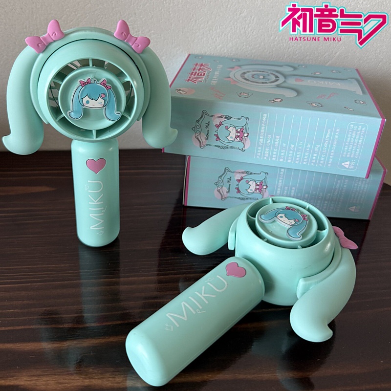 Hatsune Miku Mini Handheld Fan - Camping Quiet ulasan dan harga