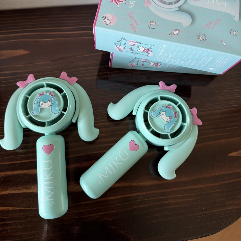 Hatsune Miku Mini Handheld Fan - Camping Quiet ulasan dan harga