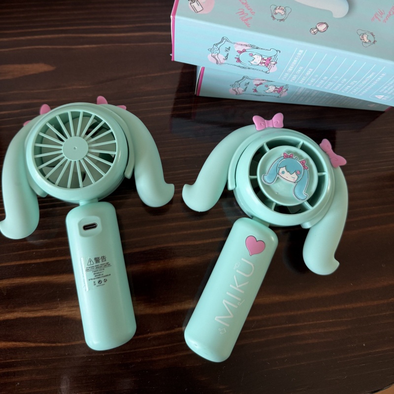 Hatsune Miku Mini Handheld Fan - Camping Quiet ulasan dan harga