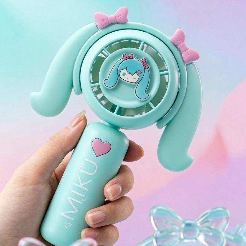 Hatsune Miku Mini Handheld Fan - Camping Quiet ulasan dan harga