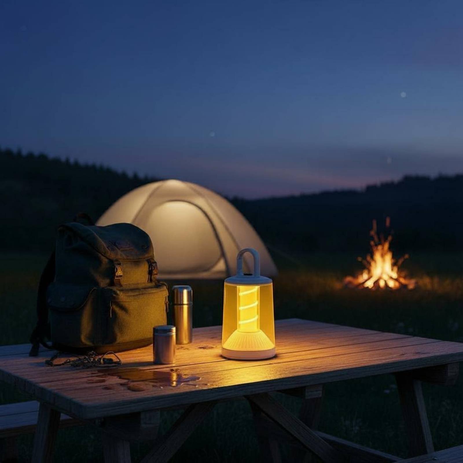 Battery-Powered Hanging Lanter - Camping Lantern ulasan dan harga