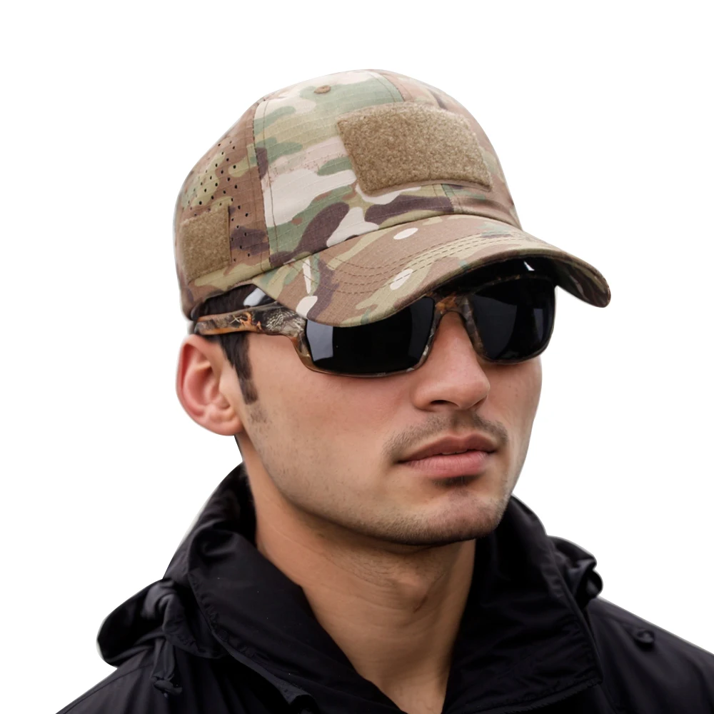 Breathable Camouflage Baseball - Zd Outdoor Camping ulasan dan harga