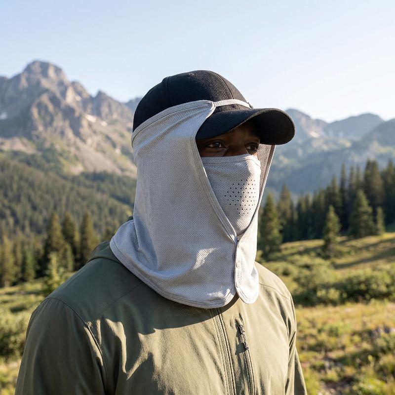 Outdoor Neck Protection Sun Ca - Camping Outdoor Quick Drying Sun Neck Protection Cap Hat ulasan dan harga