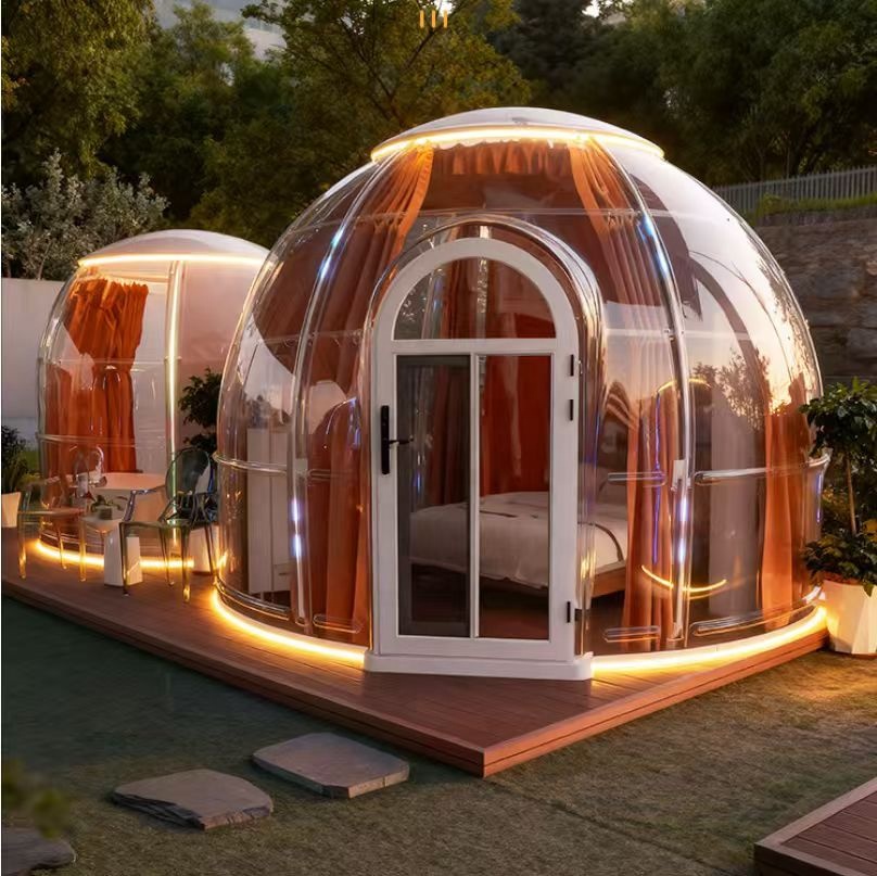 Transparent Bubble Dome Starry - Outdoor Camping Dome ulasan dan harga