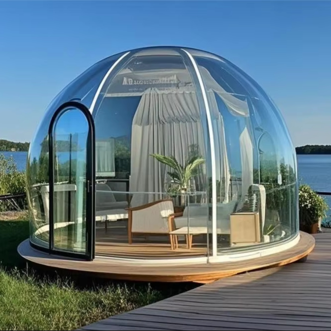 Hot Resort Modern Container Ho - Outdoor Camping Dome ulasan dan harga