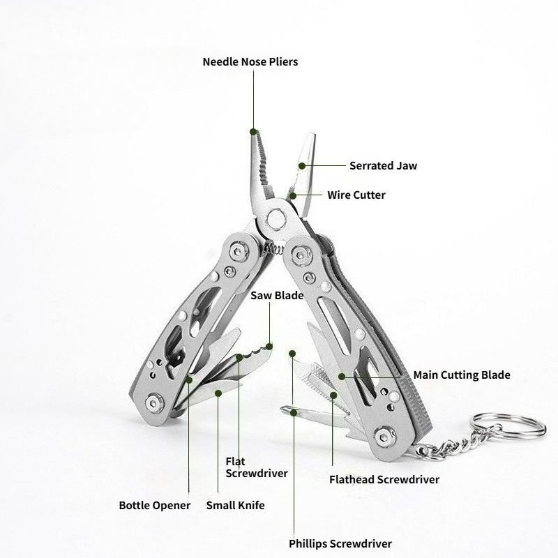 Multi Tool Pocket Knife with N - Zd Outdoor Camping ulasan dan harga