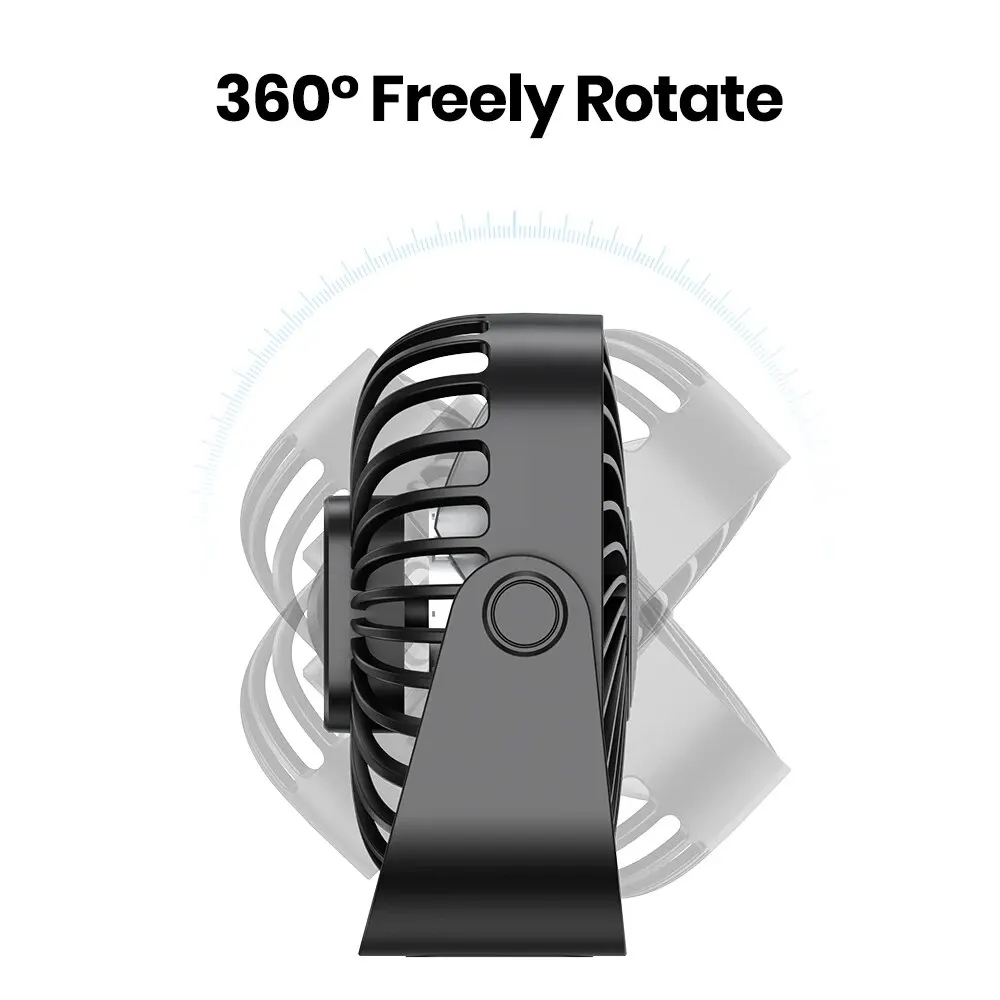 4Inch USB Mini Portable Fan fo - Camping Quiet ulasan dan harga