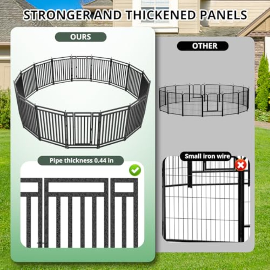 Portable Puppy Playpen Dog Ken - Outdoor Camping Dog Fence ulasan dan harga