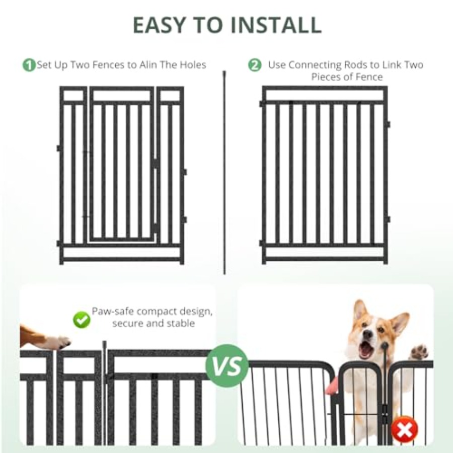 Portable Puppy Playpen Dog Ken - Outdoor Camping Dog Fence ulasan dan harga